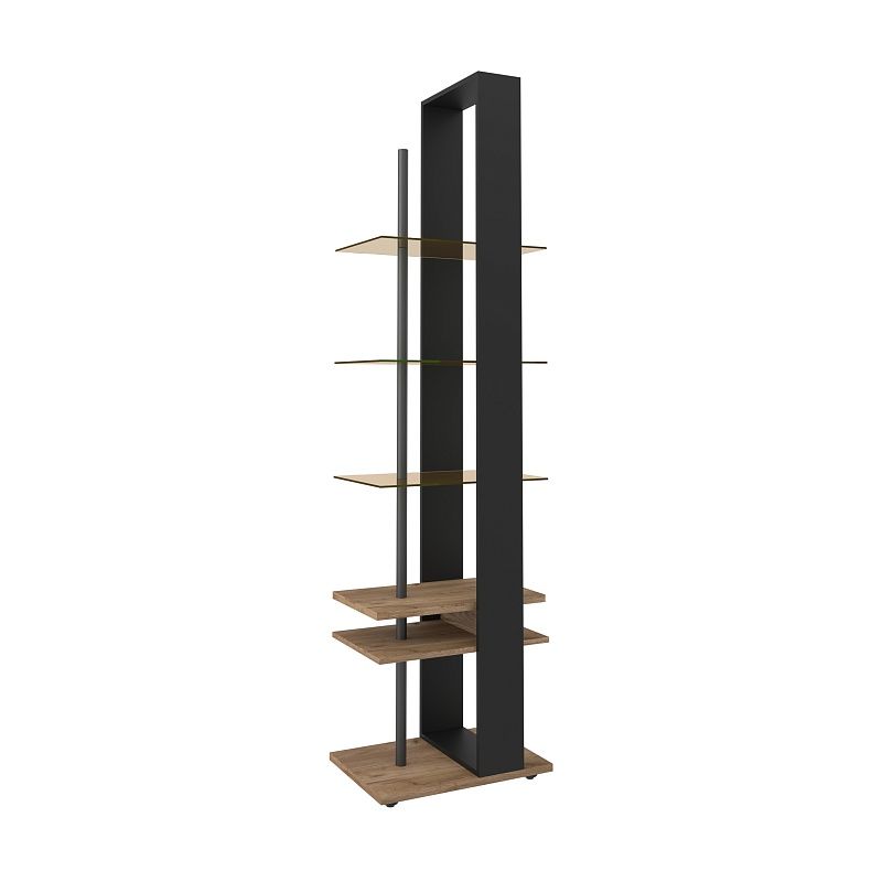 Modern shelving unit for living room фото