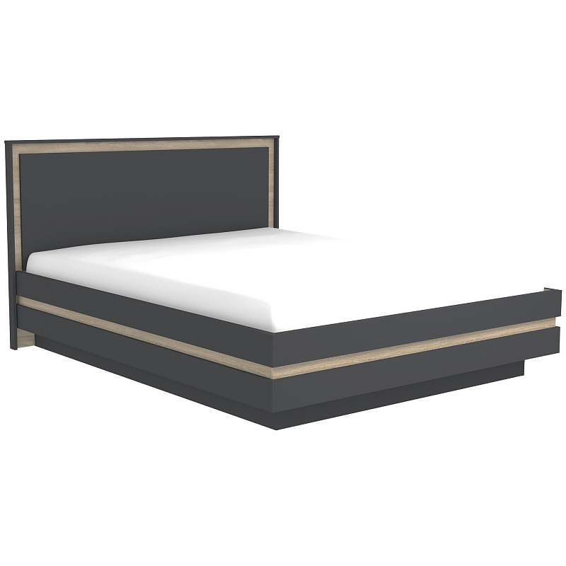 АНОНА 9 Кровать со стационарным основанием (1600) металл фото